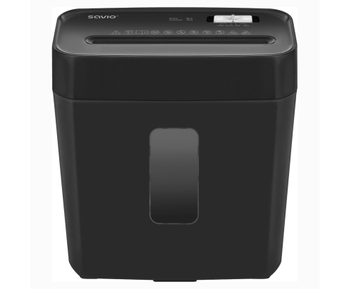 Savio ND-01 triturador de papel Corte cruzado 72 dB Negro