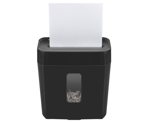 Savio ND-01 triturador de papel Corte cruzado 72 dB Negro