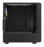 Savio Noctis Glass RGB Cubo Negro