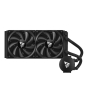 Savio NOX 240 mm Procesador Kit de refrigeración líquida 12 cm Negro 1 pieza(s)