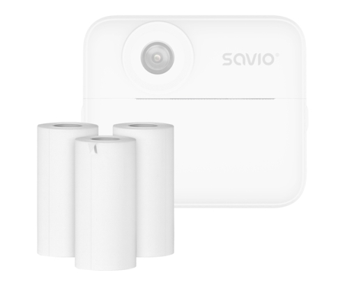 Savio PA-19 papel térmico 5 m 3 hojas