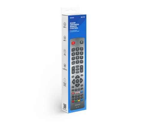 Savio RC-19 mando a distancia Universal Botones