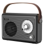 Savio RS-01 radio Portátil Analógica Negro