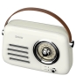 Savio RS-02 radio Portátil Analógica Blanco