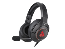 Savio SAVGH-VERTIGO auricular y casco Auriculares Alámbrico Juego Neg...