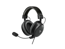Savio Stratus Auriculares Alámbrico gancho de oreja Juego Negro