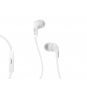 SBS TEFLAT2INEARW auricular y casco Auriculares Alámbrico Dentro de oído Llamadas/Música Blanco