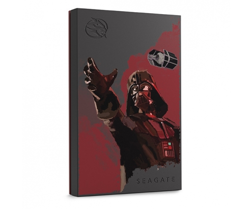 Seagate Game Drive Darth Vader™ Special Edition FireCuda disco duro externo 2000 GB Negro, Rojo