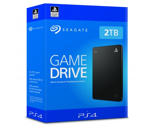 Seagate Game Drive Disco Duro externo HDD 2000 GB Negro