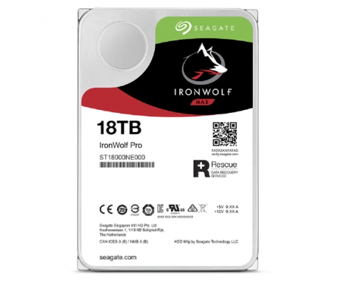 Seagate IronWolf Pro ST18000NT001 disco duro interno 3.5