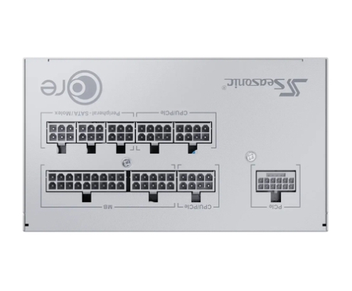 Seasonic CORE GX-850 unidad de fuente de alimentación 850 W 20+4 pin ATX ATX Blanco