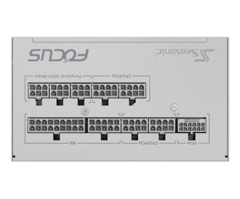 Seasonic Focus GX unidad de fuente de alimentación 750 W 24-pin ATX ATX Blanco
