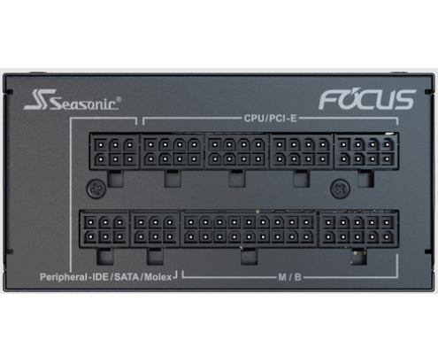 Seasonic FOCUS-SPX-750 unidad de fuente de alimentación 750 W 20+4 pin ATX CFX Negro