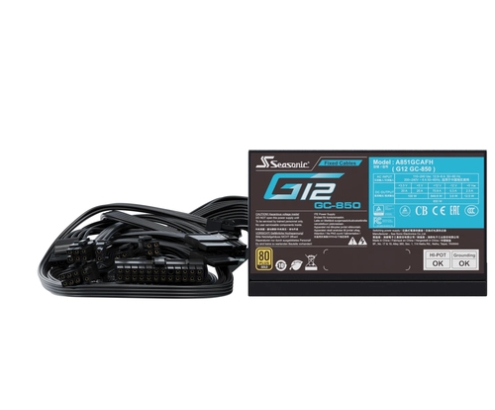 Seasonic Netzteil 850W G12 GC-850 80+Gold unidad de fuente de alimentación
