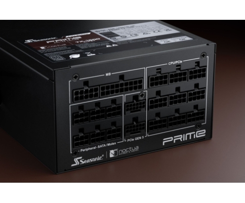 Seasonic Prime TX-1600 Noctua Edition unidad de fuente de alimentación 1600 W 24-pin ATX ATX Negro