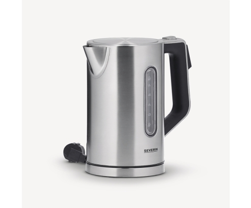 Severin 3418000 tetera eléctrica 1,7 L 3000 W Negro, Acero inoxidable