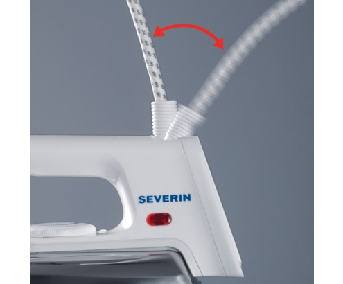 Severin BA 3211 plancha Plancha vapor-seco 1000 W Azul, Plata