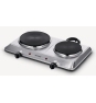 Severin DK 1014 hobs Acero inoxidable Encimera 45.5 cm Hornillo eléctrico / Placa eléctrica 2 zona(s)