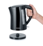 Severin WK 3498 tetera eléctrica 1,5 L 2200 W Negro