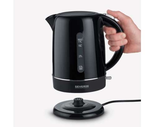 Severin WK 4322 tetera eléctrica 1,7 L 2200 W Negro