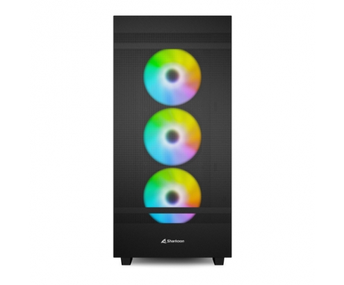 Sharkoon Rebel C50 RGB ATX Full Tower Negro