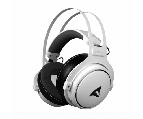 Sharkoon Skiller SGH50 Auriculares Alámbrico Diadema Juego Negro, Blanco