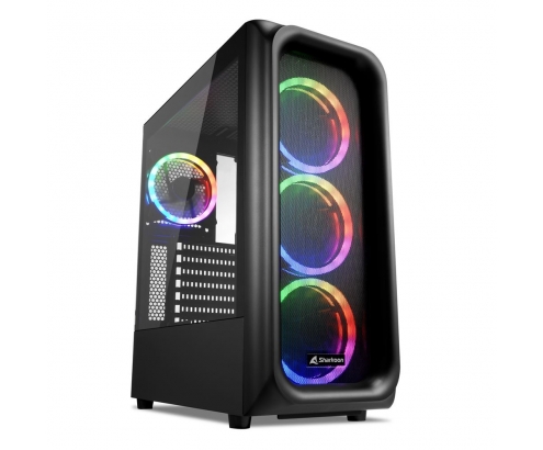 Sharkoon TK5M RGB ATX Escritorio Negro