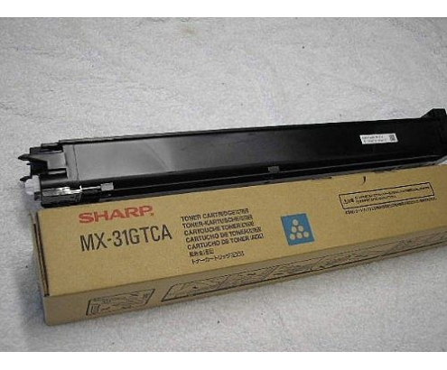 Sharp MX-31GTCA cartucho de tóner 1 pieza(s) Original Cian