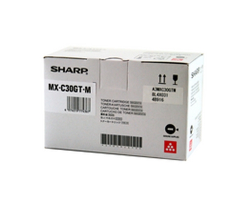 Sharp MXC30GTM cartucho de tóner 1 pieza(s) Original Magenta