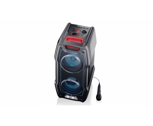 Sharp PS-929 Altavoz portátil 180w bluetooth USB 3.5mm karaoke micrófono incluido negro PS-929