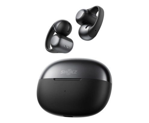 SHOKZ OpenDots ONE Auriculares Inalámbrico Clip de oreja Llamadas/Música/Deporte/Uso diario Bluetooth Negro