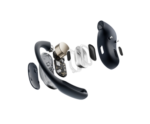 SHOKZ OpenFit Air Auriculares Inalámbrico gancho de oreja Llamadas/Música/Deporte/Uso diario Bluetooth Negro