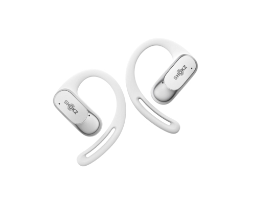 SHOKZ OpenFit Air, weiss Auriculares Inalámbrico gancho de oreja Llamadas/Música/Deporte/Uso diario Bluetooth Blanco