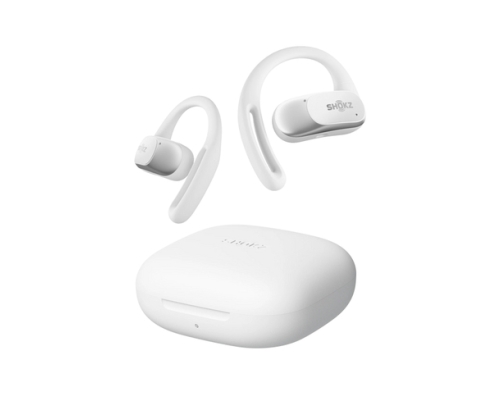 SHOKZ OpenFit Air, weiss Auriculares Inalámbrico gancho de oreja Llamadas/Música/Deporte/Uso diario Bluetooth Blanco