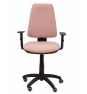 SILLA ELCHE CP BALI BRAZOS REGULABLES RUEDAS DE PARQUET  ROSA PÍLIDO 14CPBALI710B10RP
