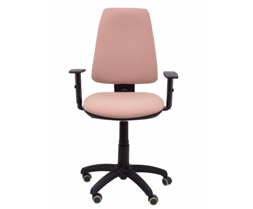 SILLA ELCHE CP BALI BRAZOS REGULABLES RUEDAS DE PARQUET ROSA PÍLIDO 14CPBALI710B10RP