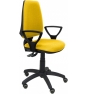 SILLA ELCHE S BALI BRAZOS FIJOS RUEDAS DE PARQUET AMARILLO 14SBALI100BGOLFRP