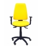 SILLA ELCHE S BALI BRAZOS REGULABLES RUEDAS DE PARQUET AMARILLO 14SBALI100B10RP