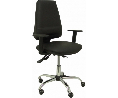 SILLA ELCHE S BALI SIMILPIEL REFUERZO LUMBAR NEGRO 14SSP840CRB10RL