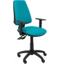 SILLA ELCHE SINCRO SIMILPIEL BRAZO REGULABLE VERDE 14SSPVEB10