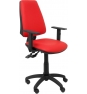 SILLA ELCHE SINCRO SIMILPIEL CON BRAZO REGULABLE ROJO 14SSPRJB10