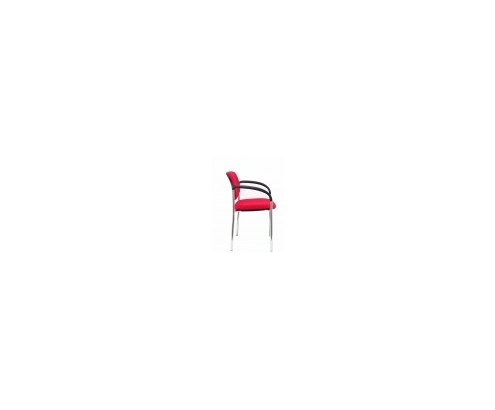 SILLA FIJA VILLALGORDO CHASIS BRAZOS CROMO BALI ROJO 27CRBALI350CB