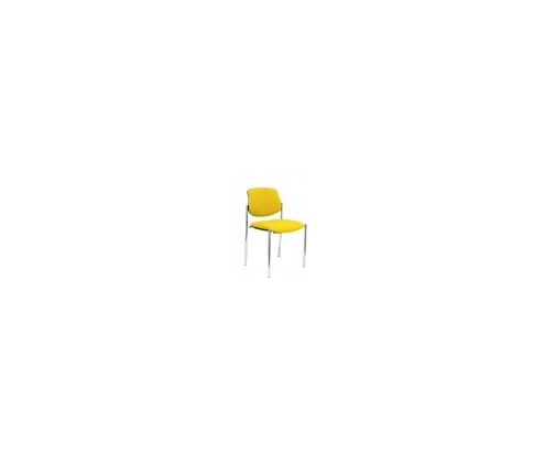 SILLA FIJA VILLALGORDO CHASIS CROMO BALI AMARILLO 27CRBALI100