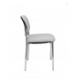 SILLA FIJA VILLALGORDO CHASIS CROMO BALI GRIS 27CRBALI40