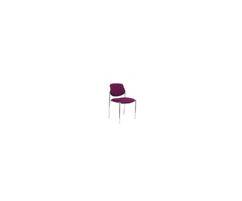 SILLA FIJA VILLALGORDO CHASIS CROMO BALI MORADO 27CRBALI760