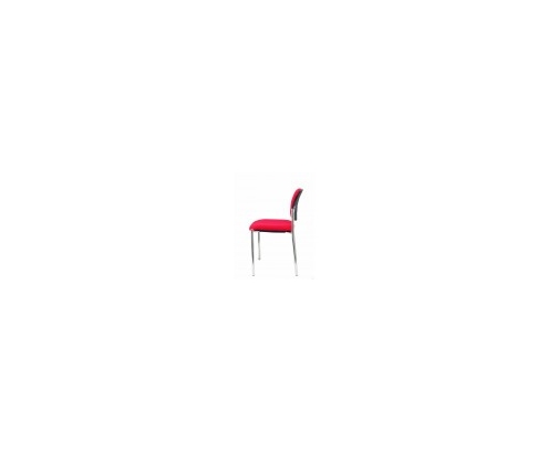 SILLA FIJA VILLALGORDO CHASIS CROMO BALI ROJO 27CRBALI350