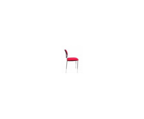 SILLA FIJA VILLALGORDO CHASIS CROMO BALI ROJO 27CRBALI350