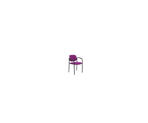 SILLA FIJA VILLALGORDO CHASIS NEGRO SIMILPIEL MORADO 27NSPMOCB