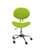 SILLA INFANTIL ALBENDEA TEJIDO DE MALLA COLOR VERDE 236GMVE