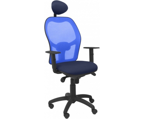 SILLA JORQUERA MALLA AZUL ASIENTO BALI CABECERO FIJO AZUL MARINO 15SABALI200C  